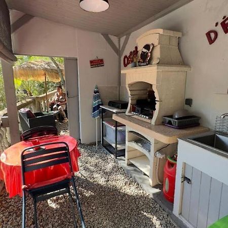 Chambre Independante Climatisee, Cuisine D'Ete, Piscine Sartene  Bagian luar foto