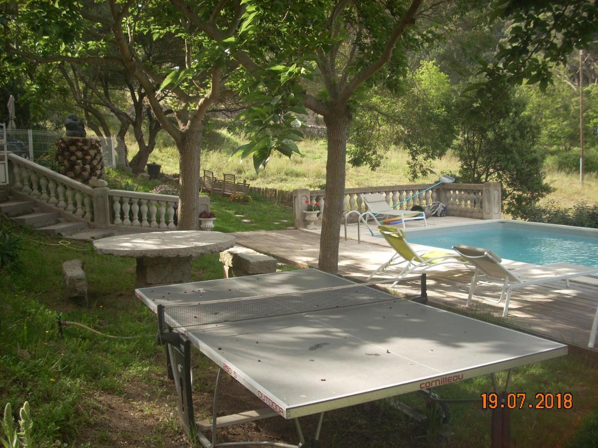 Chambre Independante Climatisee, Cuisine D'Ete, Piscine Sartene  Bagian luar foto